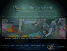 Tablet Screenshot of drawingonearth.org
